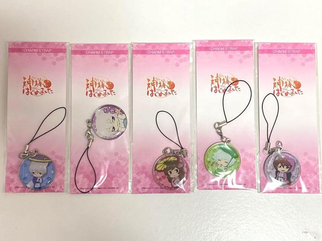 神様はじめました ストラップ 神様はじめました」きらきら缶バッジ